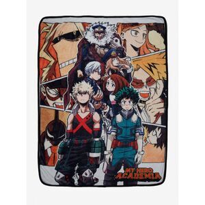 My Hero Academia U.A. & Shiketsu High Blanket Cover Fleece Throw | BoxLunch Excl